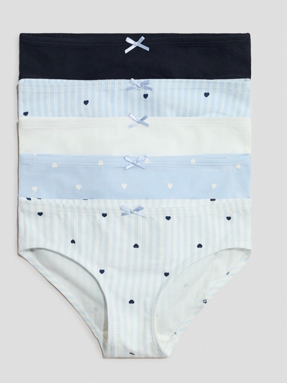 H&M Toddler Girl Cotton Brief / Boxer Briefs Underwear (set of 20)